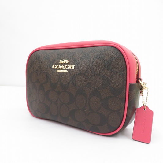 COACH | コーチ Jamie Camera Bag シグネチャー ショルダーバッグ CA547 ブラウン【瀬戸大橋店】