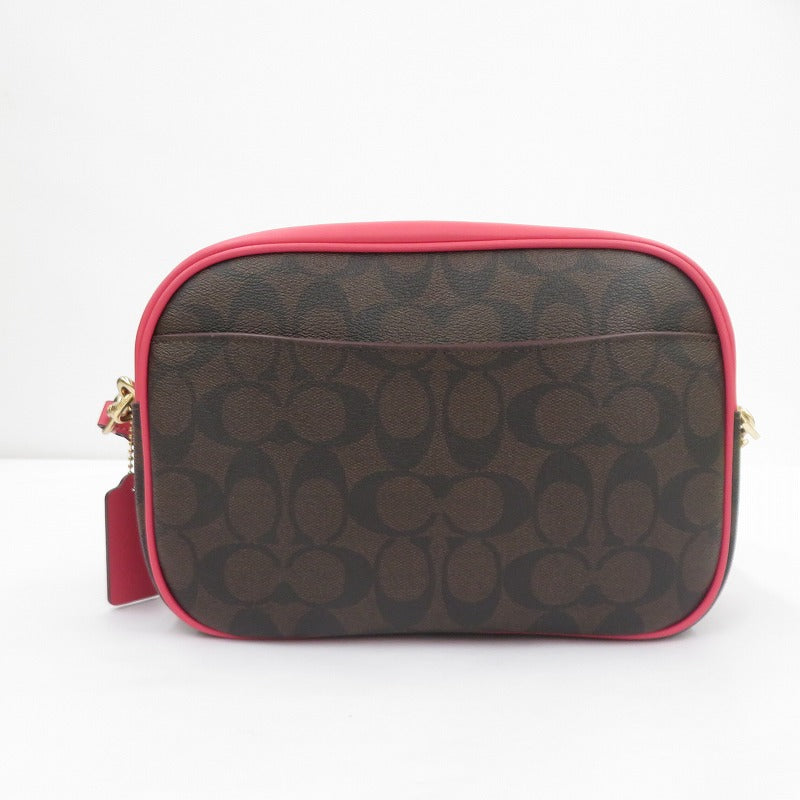 COACH | コーチ Jamie Camera Bag シグネチャー ショルダーバッグ CA547 ブラウン【瀬戸大橋店】