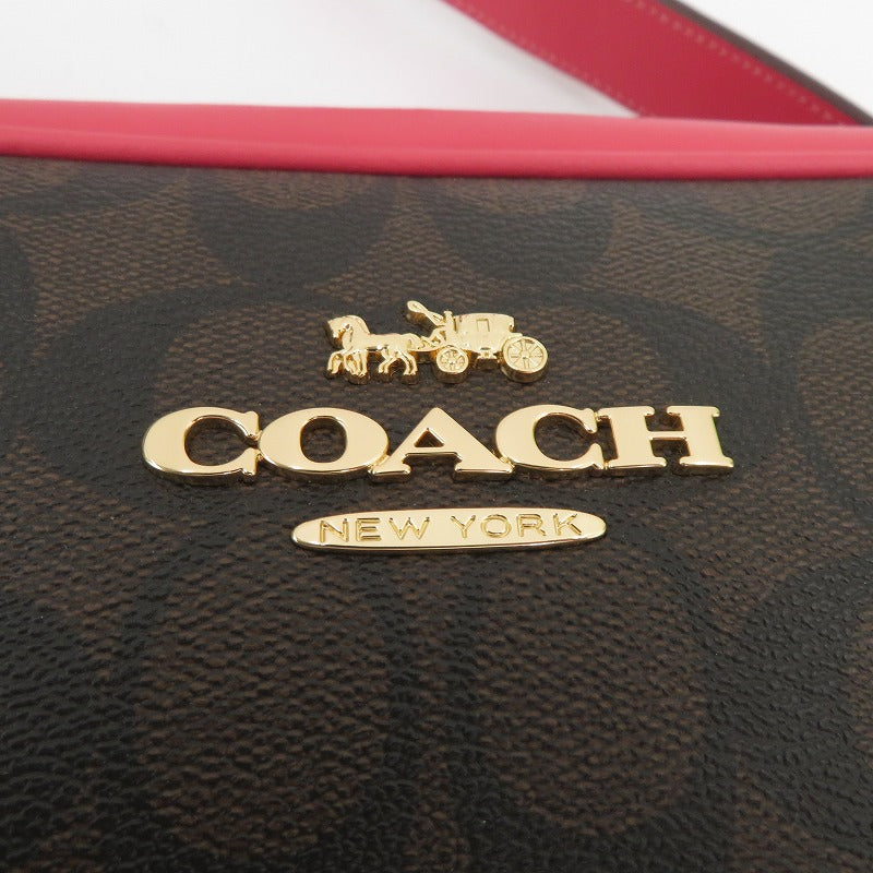 COACH | コーチ Jamie Camera Bag シグネチャー ショルダーバッグ CA547 ブラウン【瀬戸大橋店】