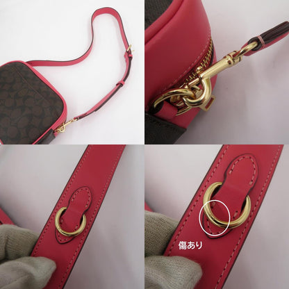COACH | コーチ Jamie Camera Bag シグネチャー ショルダーバッグ CA547 ブラウン【瀬戸大橋店】