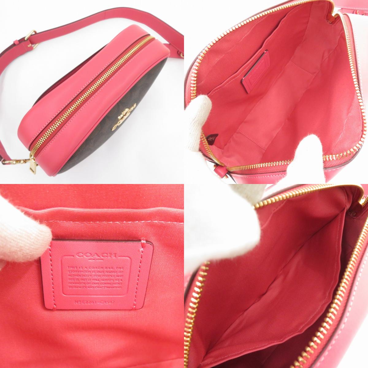 COACH | コーチ Jamie Camera Bag シグネチャー ショルダーバッグ CA547 ブラウン【瀬戸大橋店】
