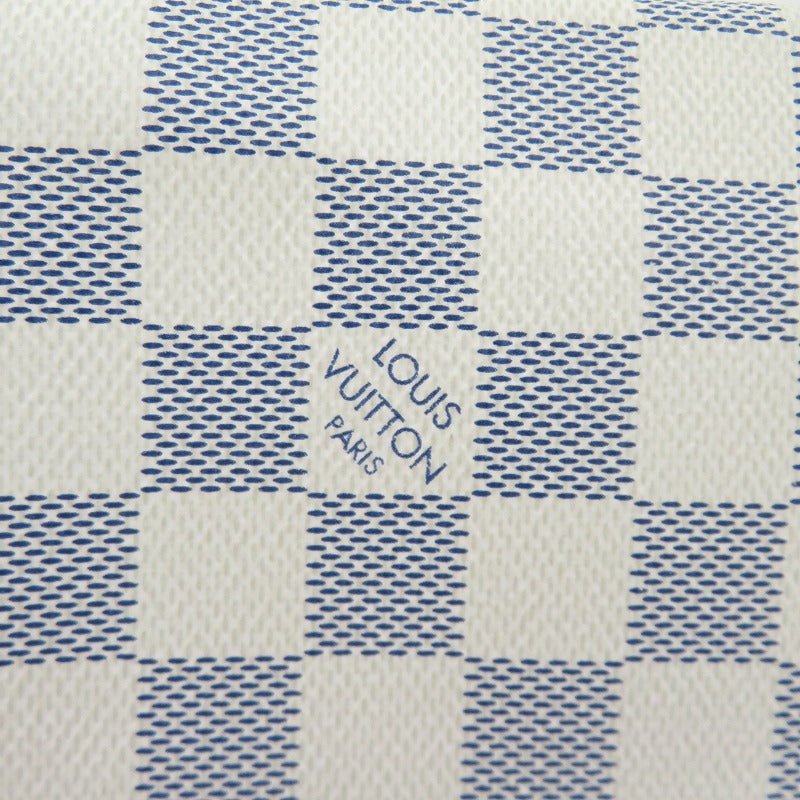 LOUIS VUITTON | ルイ・ヴィトン ダミエコースト ポルトフォイユ・ブラザ 長財布 N63506 ネイビー × ホワイト【瀬戸大橋店】