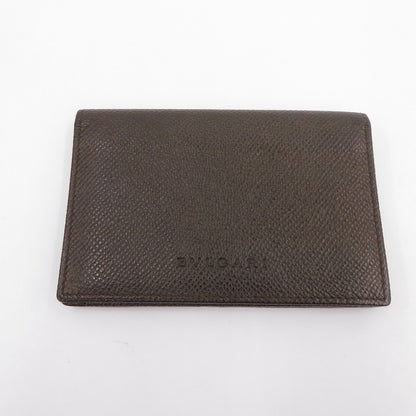 BVLGARI | ブルガリ クラシコ カードケース ブラウン【瀬戸大橋店】