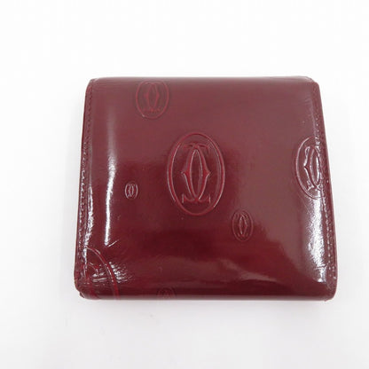 CARTIER | カルティエ ハッピーバースデー 三つ折り財布 L3000720 レッド【瀬戸大橋店】