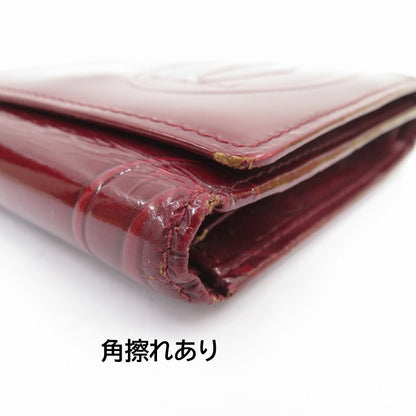 CARTIER | カルティエ ハッピーバースデー 三つ折り財布 L3000720 レッド【瀬戸大橋店】