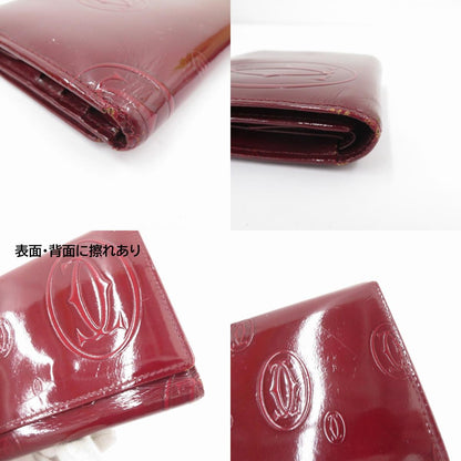 CARTIER | カルティエ ハッピーバースデー 三つ折り財布 L3000720 レッド【瀬戸大橋店】