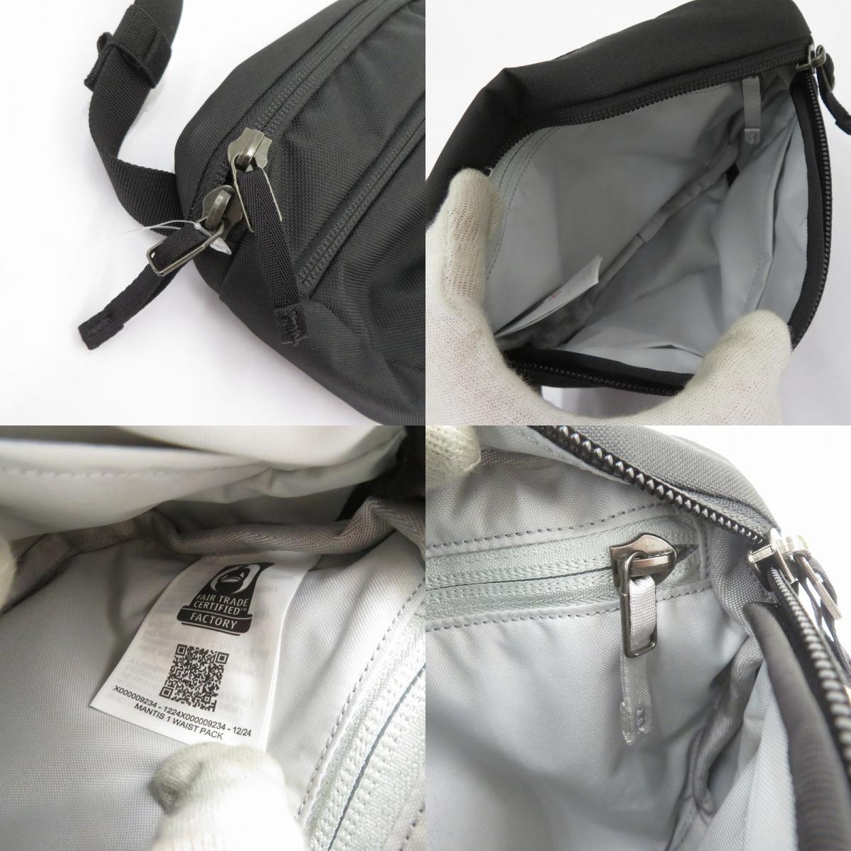 ARC'TERYX | アークテリクス MANTIS 1 ウエストバッグ X000009234 ブラック【瀬戸大橋店】