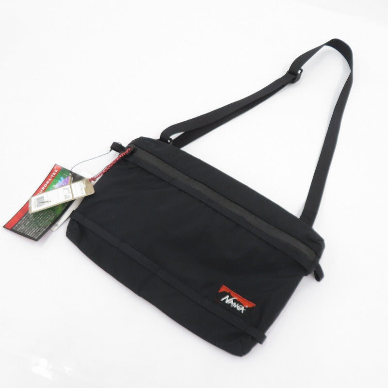 NANGA | ナンガ オーロラサコッシュ ショルダーバッグ NA2253-3A507 ブラック【瀬戸大橋店】