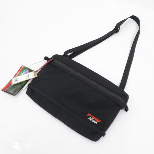 NANGA | ナンガ オーロラサコッシュ ショルダーバッグ NA2253-3A507 ブラック【瀬戸大橋店】
