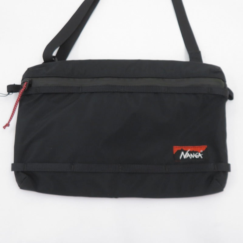 NANGA | ナンガ オーロラサコッシュ ショルダーバッグ NA2253-3A507 ブラック【瀬戸大橋店】