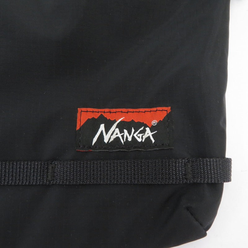 NANGA | ナンガ オーロラサコッシュ ショルダーバッグ NA2253-3A507 ブラック【瀬戸大橋店】