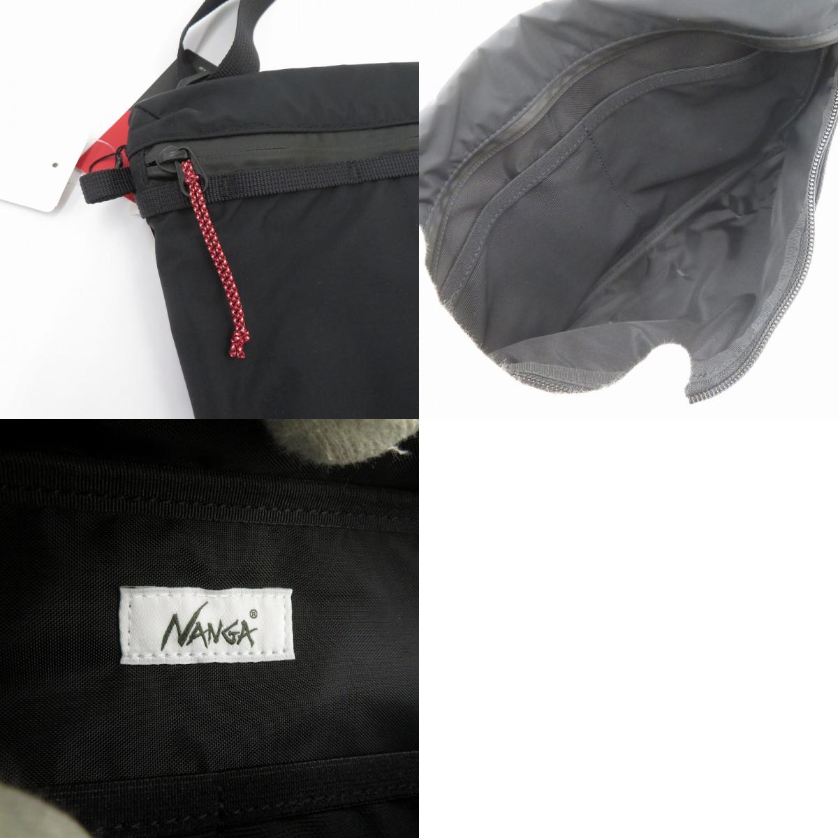 NANGA | ナンガ オーロラサコッシュ ショルダーバッグ NA2253-3A507 ブラック【瀬戸大橋店】