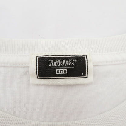 KITH | キース ×PEANUTS New York To The World 半袖Ｔシャツ ホワイト サイズ：L【瀬戸大橋店】