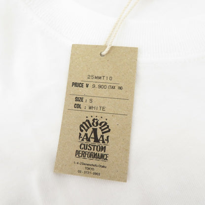 M&M CUSTOM PERFORMANCE | エムアンドエムカスタムパフォーマンス LOGO TEE 半袖Ｔシャツ 25MMT10 ホワイト サイズ：S【瀬戸大橋店】