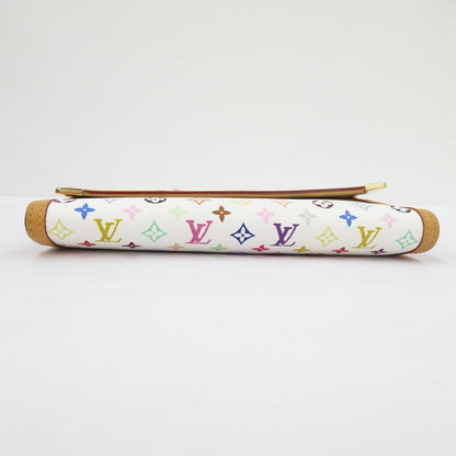 LOUIS VUITTON | ルイ・ヴィトン モノグラム マルチカラー ポルトトレゾール・インターナショナル 長財布 M92659 ホワイト【瀬戸大橋店】