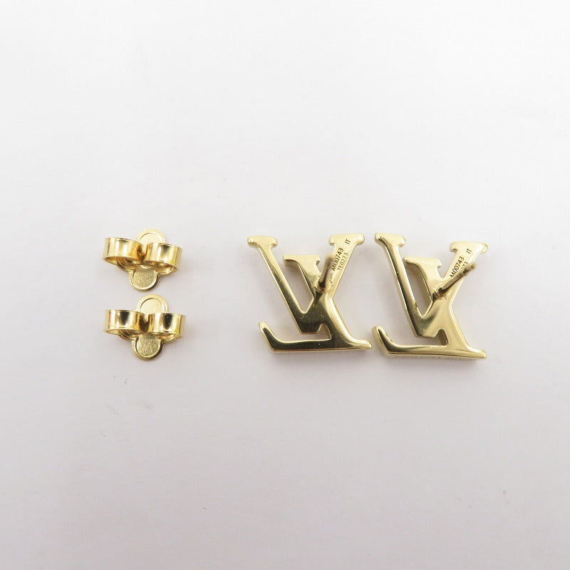 LOUIS VUITTON | ルイ・ヴィトン ピアス・LV アイコニック ピアス M00743 ゴールド【瀬戸大橋店】