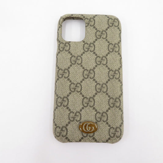 GUCCI | グッチ GGスプリーム オフィディア iPhone11用 スマホケース その他小物 625710・617664 ベージュ【瀬戸大橋店】