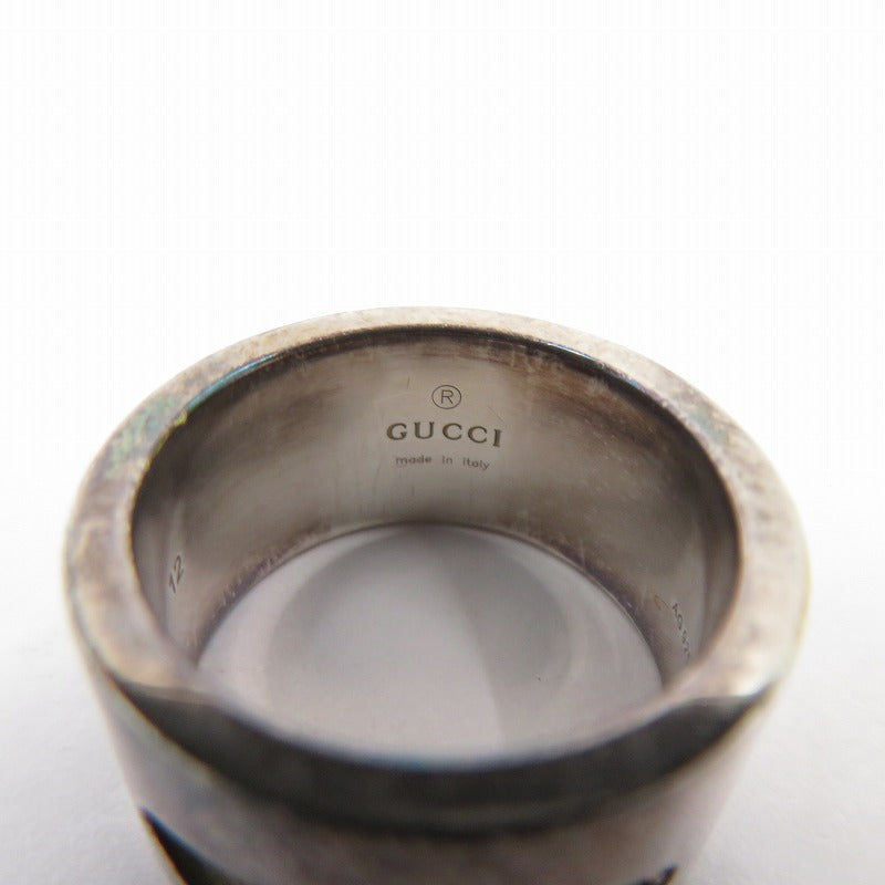 GUCCI | グッチ Gロゴ リング リング・指輪 サイズ：12(11号) シルバー【瀬戸大橋店】
