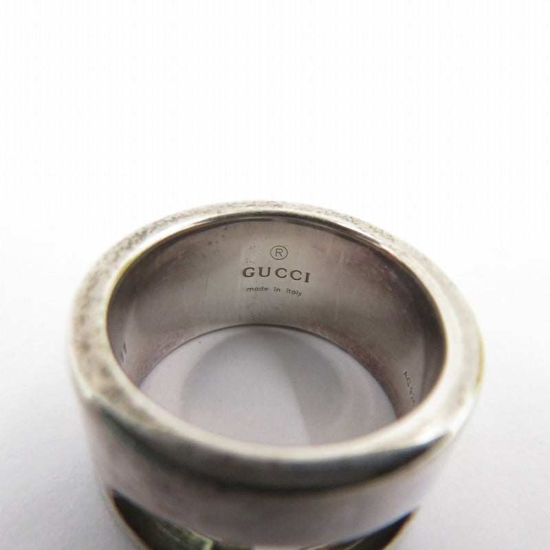 GUCCI | グッチ Gロゴ リング リング・指輪 サイズ：11(10号) シルバー【瀬戸大橋店】