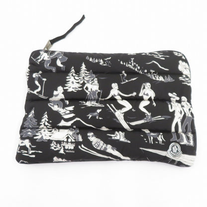 MONCLER | モンクレール BUSTA PIUMINO クラッチバッグ C209P0085305 539AD ブラック【瀬戸大橋店】