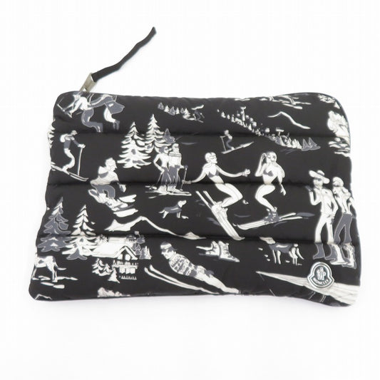 MONCLER | モンクレール BUSTA PIUMINO クラッチバッグ C209P0085305 539AD ブラック【瀬戸大橋店】