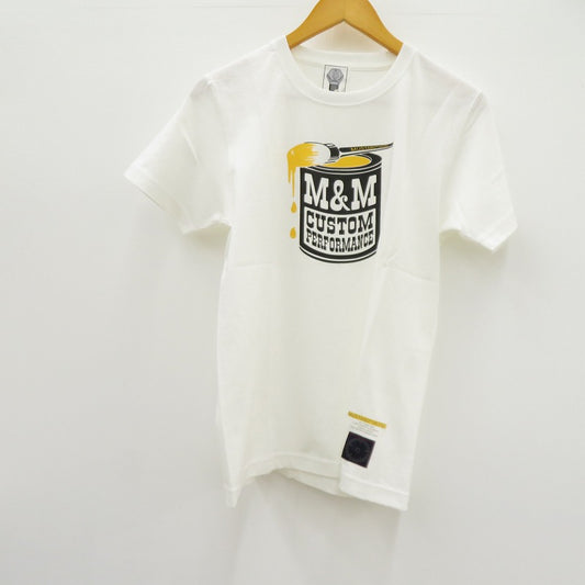 M&M CUSTOM PERFORMANCE | エムアンドエムカスタムパフォーマンス MUSTARD HOTEL TEE 半袖Ｔシャツ MHMM-02 ホワイト サイズ：S【瀬戸大橋店】