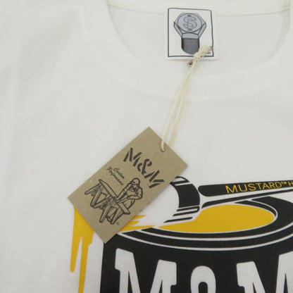 M&M CUSTOM PERFORMANCE | エムアンドエムカスタムパフォーマンス MUSTARD HOTEL TEE 半袖Ｔシャツ MHMM-02 ホワイト サイズ：S【瀬戸大橋店】