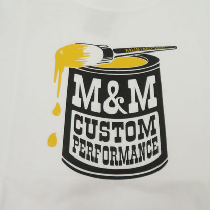 M&M CUSTOM PERFORMANCE | エムアンドエムカスタムパフォーマンス MUSTARD HOTEL TEE 半袖Ｔシャツ MHMM-02 ホワイト サイズ：S【瀬戸大橋店】