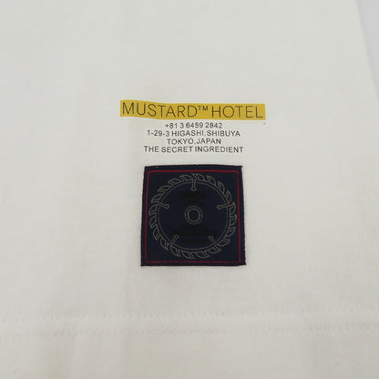 M&M CUSTOM PERFORMANCE | エムアンドエムカスタムパフォーマンス MUSTARD HOTEL TEE 半袖Ｔシャツ MHMM-02 ホワイト サイズ：S【瀬戸大橋店】