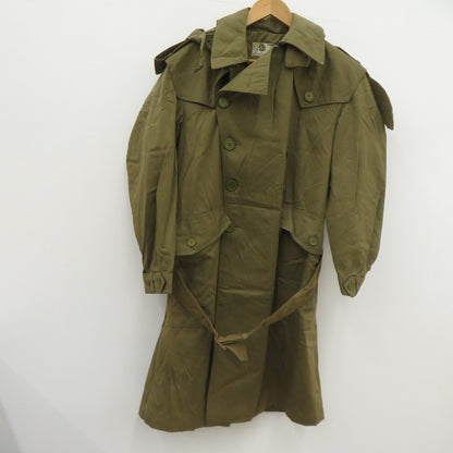 MILITARY衣料 | ミリタリーイリョウ スペイン軍 トレンチコート カーキ サイズ：不明【瀬戸大橋店】