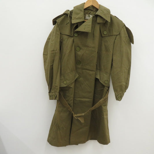 MILITARY衣料 | ミリタリーイリョウ スペイン軍 トレンチコート カーキ サイズ：不明【瀬戸大橋店】