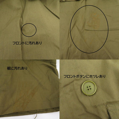 MILITARY衣料 | ミリタリーイリョウ スペイン軍 トレンチコート カーキ サイズ：不明【瀬戸大橋店】