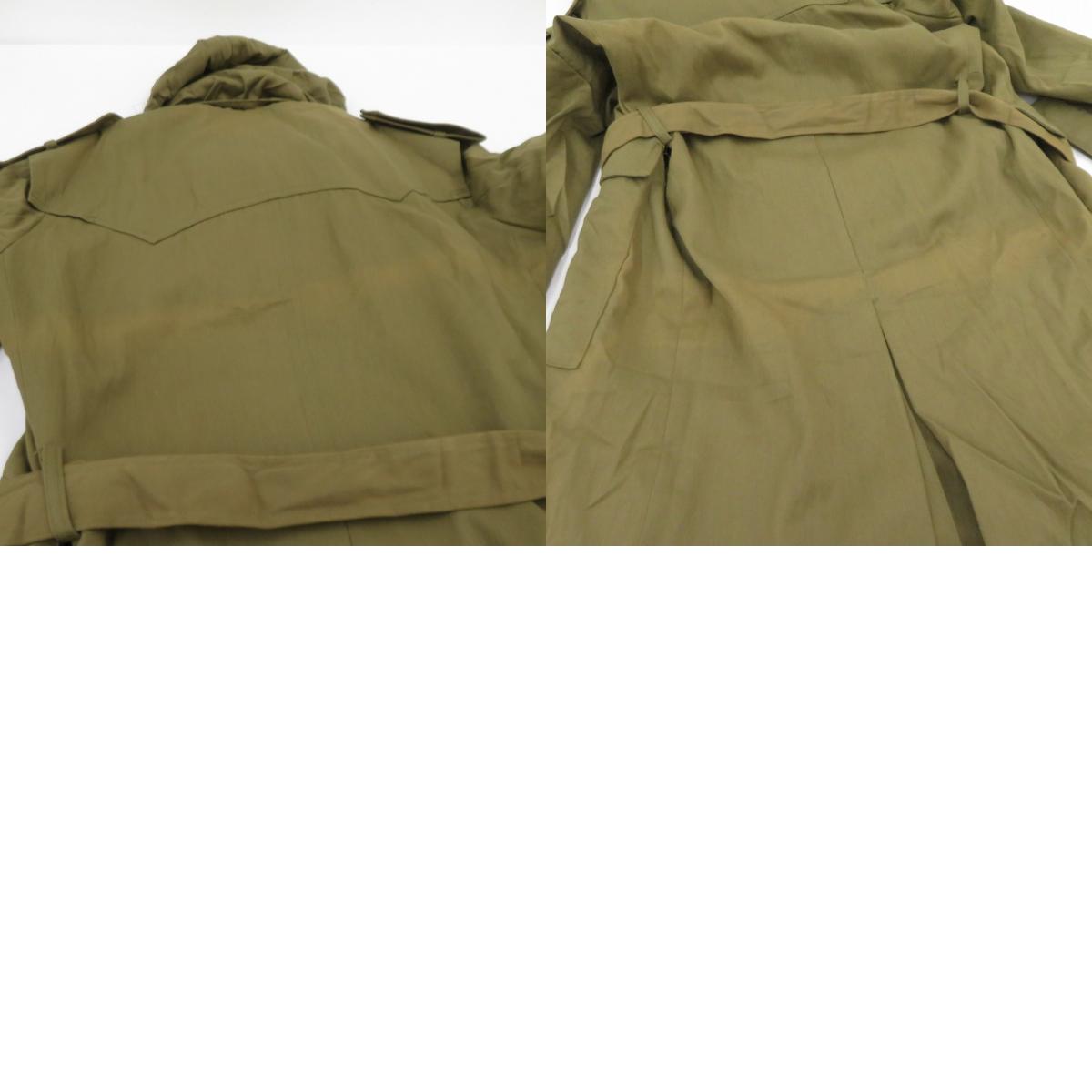 MILITARY衣料 | ミリタリーイリョウ スペイン軍 トレンチコート カーキ サイズ：不明【瀬戸大橋店】