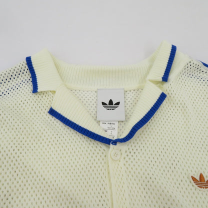adidas Originals | アディダスオリジナルス KNITTED RESORT SHIRT 半袖シャツ KX1223 ホワイト サイズ：XL【瀬戸大橋店】