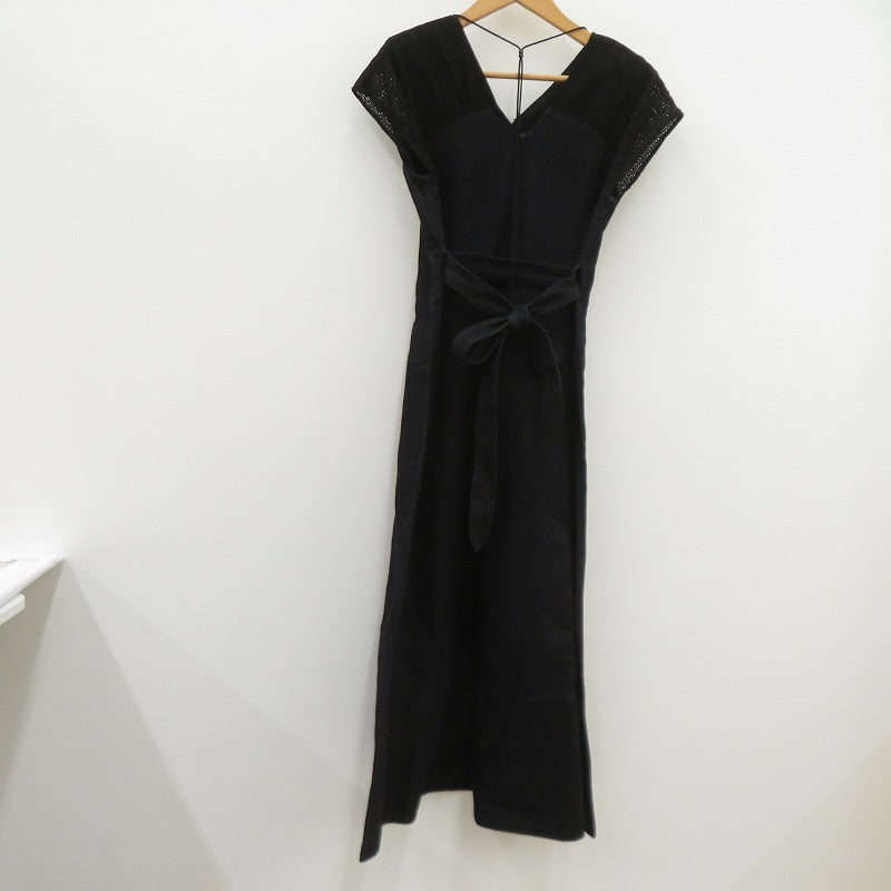 JAPAN DENIM ×LOKITHO SHOULDER LACE DRESS ワンピース ダークインディゴ サイズ：1【瀬戸大橋店】