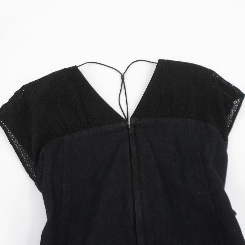 JAPAN DENIM ×LOKITHO SHOULDER LACE DRESS ワンピース ダークインディゴ サイズ：1【瀬戸大橋店】