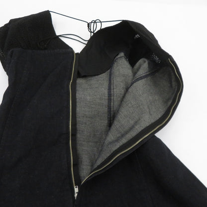 JAPAN DENIM ×LOKITHO SHOULDER LACE DRESS ワンピース ダークインディゴ サイズ：1【瀬戸大橋店】