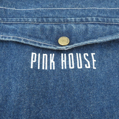 PINK HOUSE ジャンパースカート ワンピース ブルー サイズ：不明【瀬戸大橋店】