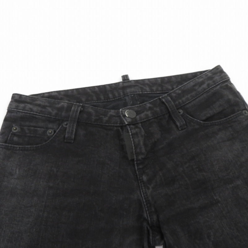 DSQUARED2 | ディースクエアード スキニーパンツ 72LA091 ブラック サイズ：36【瀬戸大橋店】