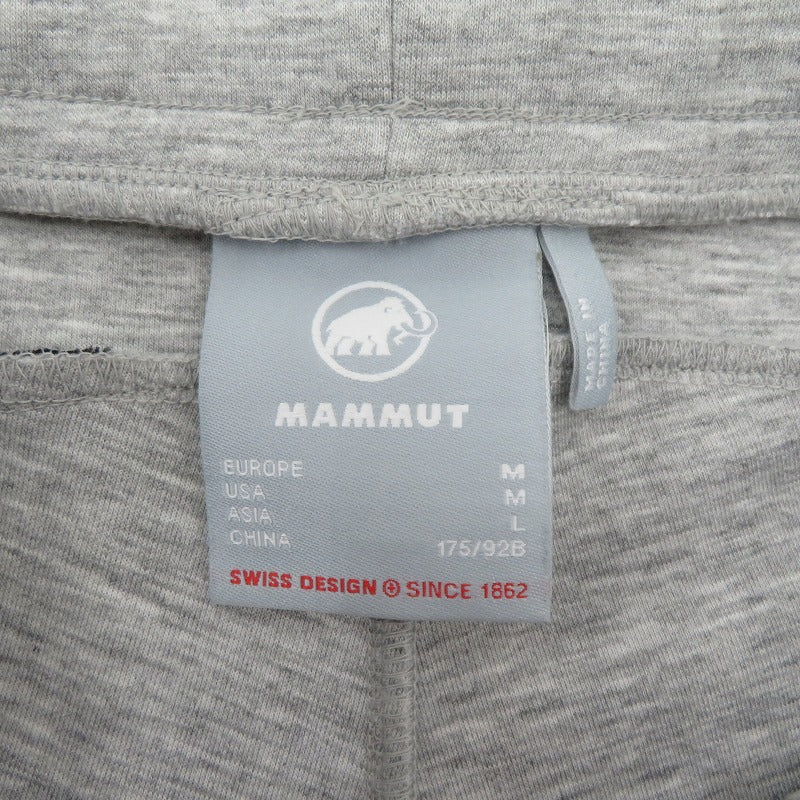 Mammut | マムート ダイノ 2.0 スウェットパンツ パンツ 1022-01950 グレー サイズ：L【瀬戸大橋店】