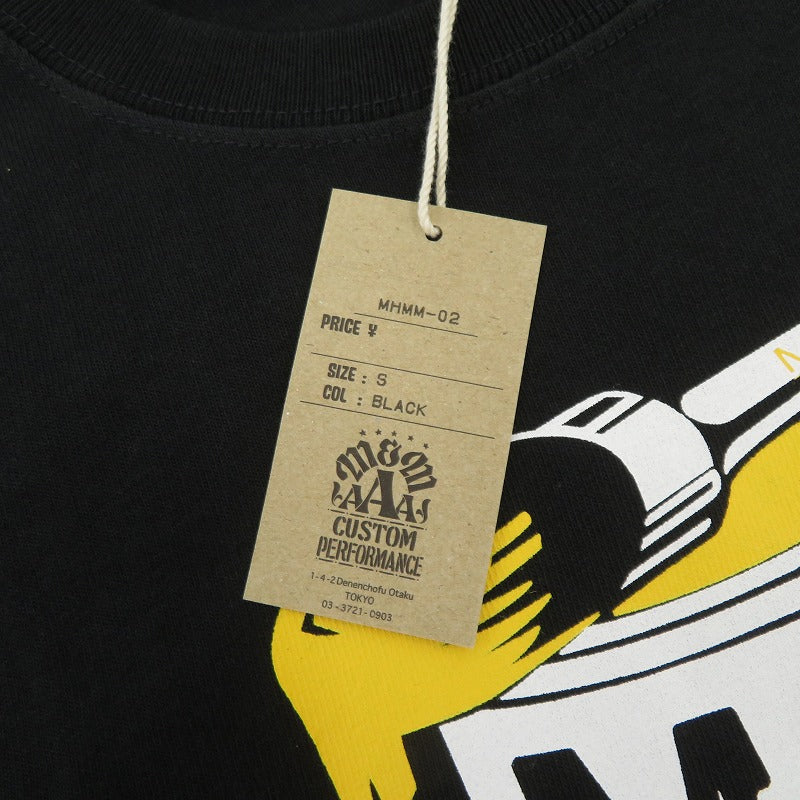 M&M CUSTOM PERFORMANCE | エムアンドエムカスタムパフォーマンス MUSTARD HOTEL TEE 半袖Ｔシャツ MHMM-02 ブラック サイズ：S【瀬戸大橋店】