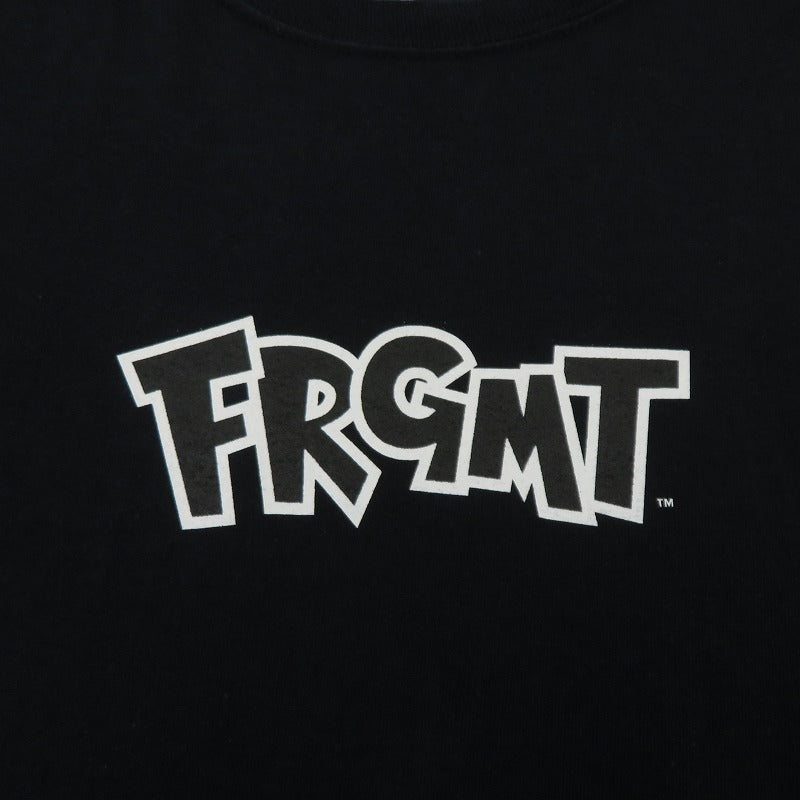 FRAGMENT | フラグメント ×Pokemon/THUNDERBOLT PROJECT/FRGMT LOGO TEE 半袖Ｔシャツ ブラック サイズ：L【瀬戸大橋店】