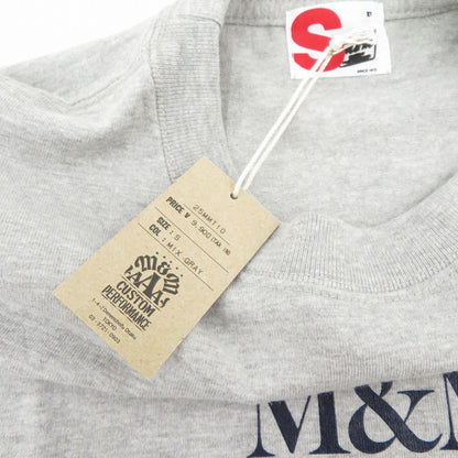 M&M CUSTOM PERFORMANCE | エムアンドエムカスタムパフォーマンス LOGO TEE 半袖Ｔシャツ 25MMT10 グレー サイズ：S【瀬戸大橋店】