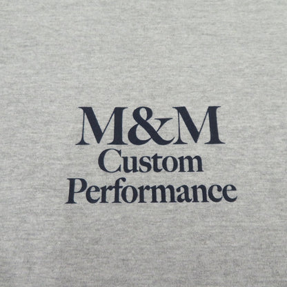M&M CUSTOM PERFORMANCE | エムアンドエムカスタムパフォーマンス LOGO TEE 半袖Ｔシャツ 25MMT10 グレー サイズ：S【瀬戸大橋店】