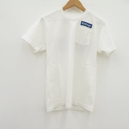 CHALLENGER | チャレンジャー LOGO PATCH TEE 半袖Ｔシャツ CLG-TS 023-004 ホワイト サイズ：S【瀬戸大橋店】