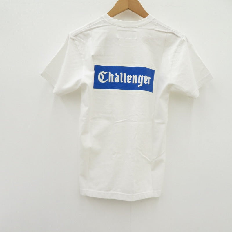 CHALLENGER | チャレンジャー LOGO PATCH TEE 半袖Ｔシャツ CLG-TS 023-004 ホワイト サイズ：S【瀬戸大橋店】