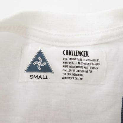 CHALLENGER | チャレンジャー LOGO PATCH TEE 半袖Ｔシャツ CLG-TS 023-004 ホワイト サイズ：S【瀬戸大橋店】