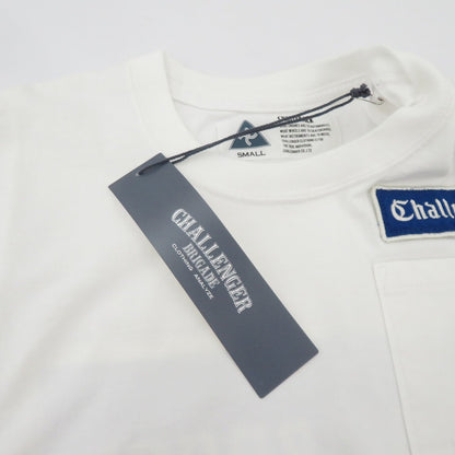 CHALLENGER | チャレンジャー LOGO PATCH TEE 半袖Ｔシャツ CLG-TS 023-004 ホワイト サイズ：S【瀬戸大橋店】