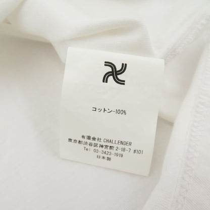 CHALLENGER | チャレンジャー LOGO PATCH TEE 半袖Ｔシャツ CLG-TS 023-004 ホワイト サイズ：S【瀬戸大橋店】