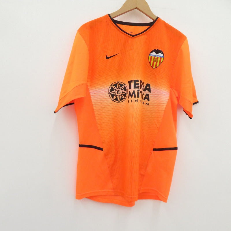 NIKE | ナイキ VALENCIA C.F. ゲームシャツ 半袖シャツ オレンジ サイズ：S【瀬戸大橋店】